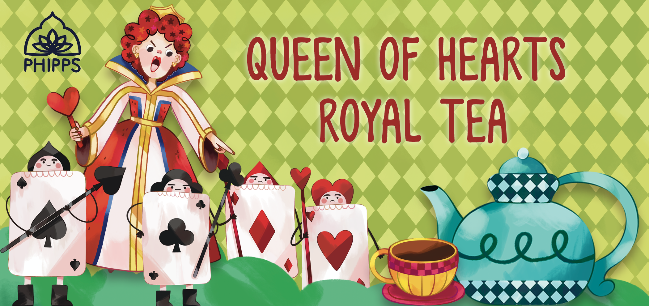 Queen of Hearts Royal Tea